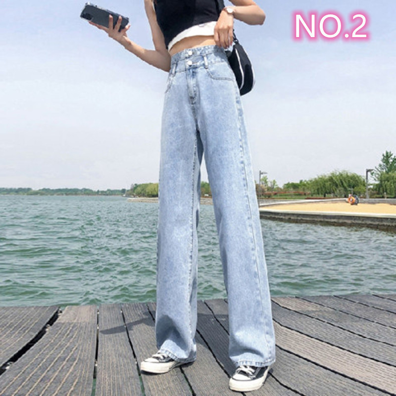 Women's Jeans Baggy Women Pants Vintage Woman High Waist Streetwear Denim Y2k Korean Fashion Female Clothing Clothes 221201