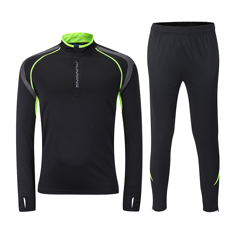 Men's Tracksuits Gym Football Training Suit 2 Piece Men Sportwear Running Set Long Sleeves Pants Sport Workout 221202, Red
Men's Tracksuits Gym Football Training Suit 2 Piece Men Sportwear Running Set Long Sleeves Pants Sport Workout 221202, Red