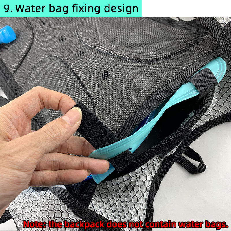 Panniers Bags 5L Outdoor Sport Cycling Backpack Camping Water Bag Storage Hydration Pack Pocket UltraLight Hiking Bike Riding Blad