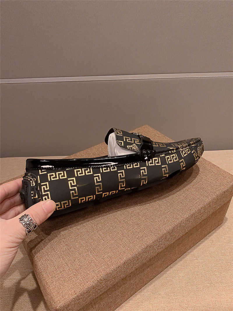 Shoes Men's business casual in summer comfortable leather surface with soft soles and lofook bean shoes, Silver grain
Shoes Men's business casual in summer comfortable leather surface with soft soles and lofook bean shoes, Silver grain