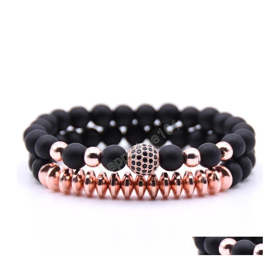 Charm Bracelets 18K Gold Sier Plated Cz Micro Pave Ball Charm Beads Strands Bracelet 2Pcs/Set Drop Delivery Jewelry Bracelets Dh7Z0
Charm Bracelets 18K Gold Sier Plated Cz Micro Pave Ball Charm Beads Strands Bracelet 2Pcs/Set Drop Delivery Jewelry Bracelets Dh7Z0