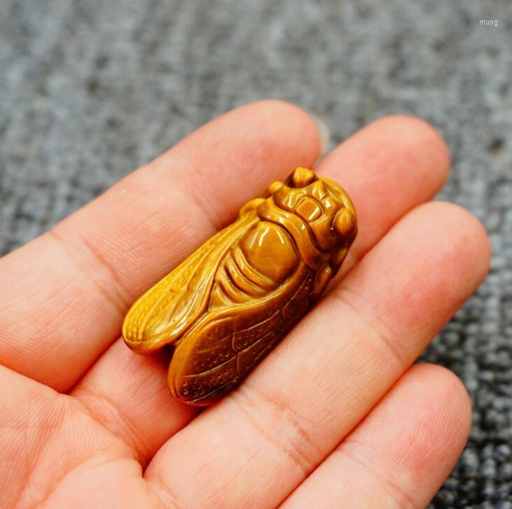 Pendant Necklaces Natural Tiger Eye Shi Jin Cicada Yellow Beads Ornaments Diy Jewelry Accessories Wholesale
Pendant Necklaces Natural Tiger Eye Shi Jin Cicada Yellow Beads Ornaments Diy Jewelry Accessories Wholesale