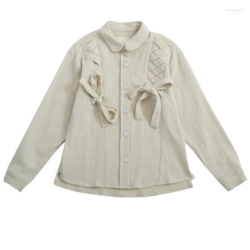 Women' Blouses Women' & Shirts Fashion Vintage Sweet Women Spring Blouse Long Sleeve Thick Lace Up Weave Bow Design Famale Shirt Tops, Beige
Women' Blouses Women' & Shirts Fashion Vintage Sweet Women Spring Blouse Long Sleeve Thick Lace Up Weave Bow Design Famale Shirt Tops, Beige