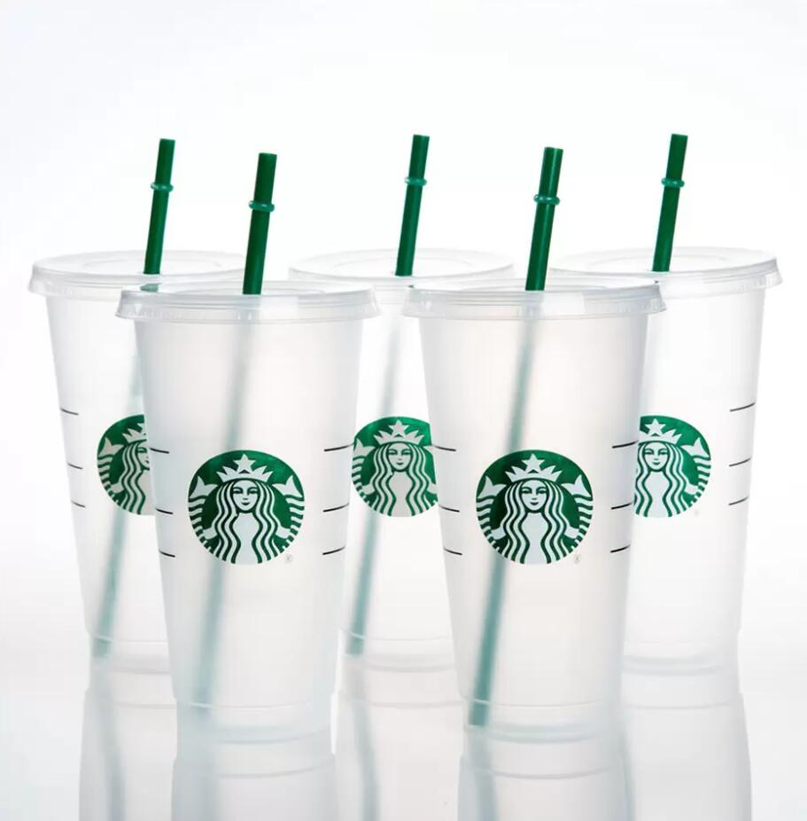 Starbucks Mugs 24oz/710ml Plastic Tumbler Reusable Black Drinking Flat Bottom Cups Pillar Shape Lid Straw FY4448 0626, Multi-color
Starbucks Mugs 24oz/710ml Plastic Tumbler Reusable Black Drinking Flat Bottom Cups Pillar Shape Lid Straw FY4448 0626, Multi-color