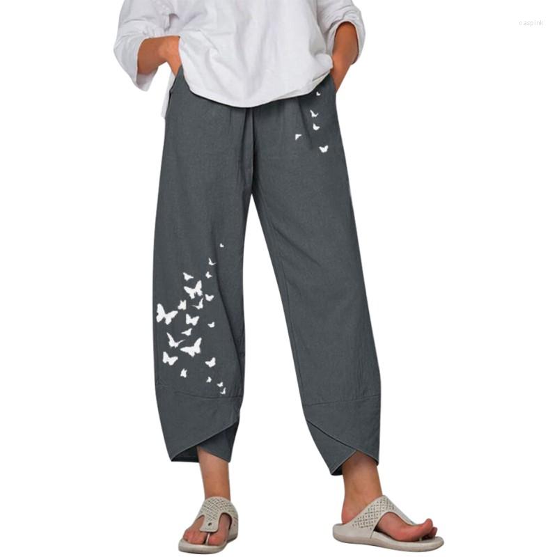 Women's Pants Womens Capri For Summer Beach Casual Harem Comfy Palazzo Workout Fitness Print Cropped Trouser
Women's Pants Womens Capri For Summer Beach Casual Harem Comfy Palazzo Workout Fitness Print Cropped Trouser