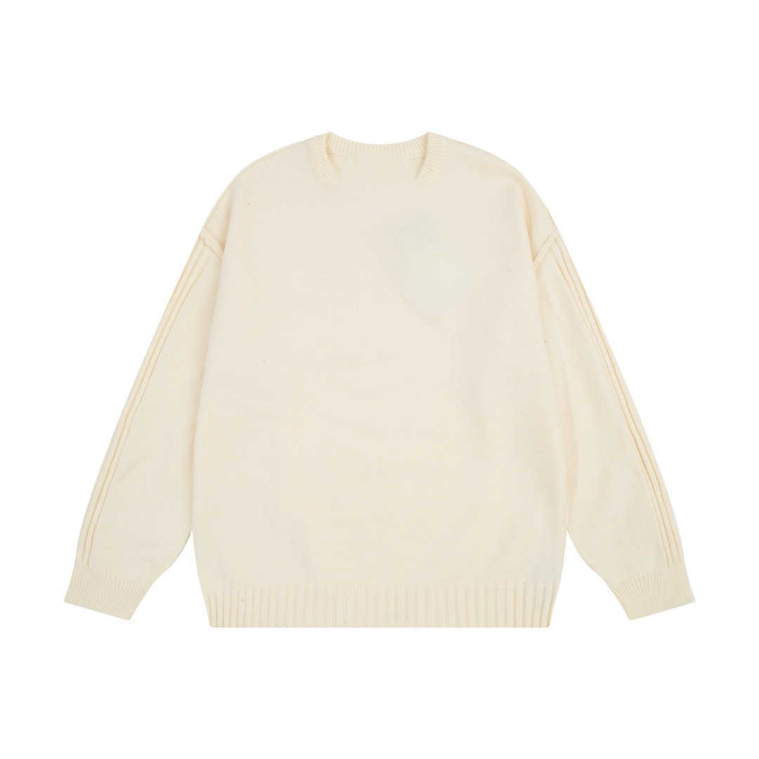 Women's Sweaters 2022 autumn and winter new chest small letter embroidery loose knitting pullover sweater, Black
Women's Sweaters 2022 autumn and winter new chest small letter embroidery loose knitting pullover sweater, Black