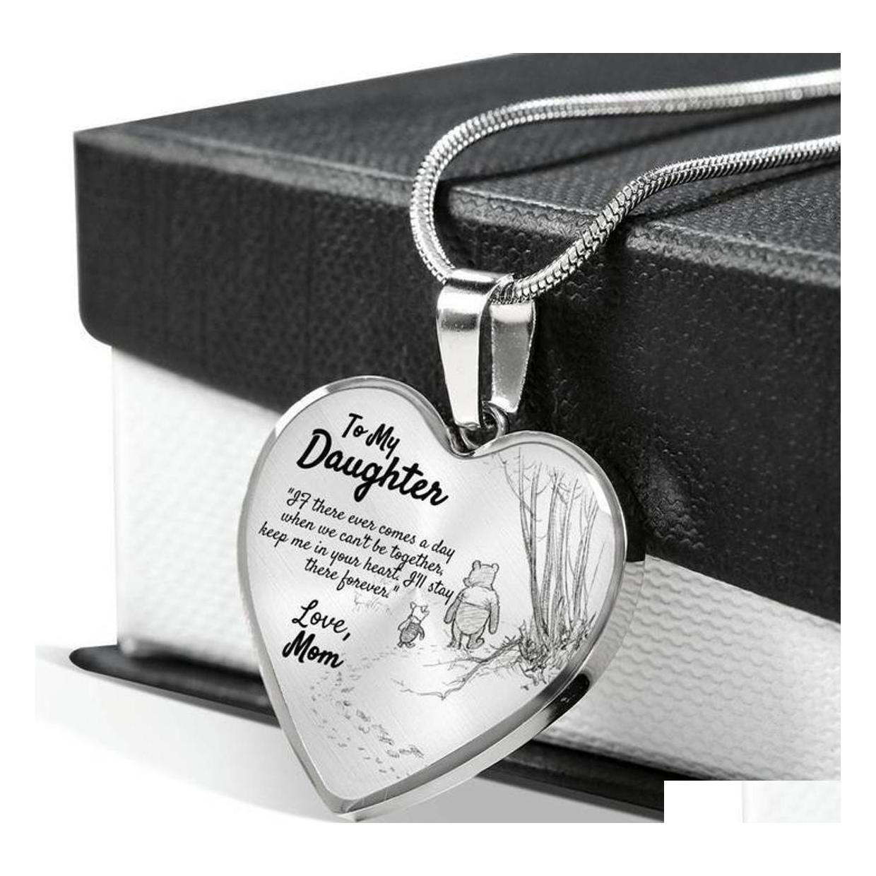 Pendant Necklaces Fashion Jewelry Love Heart Necklace To My Daughter Dad Mon Pendnt Drop Delivery Necklaces Pendants Dhbfj
Pendant Necklaces Fashion Jewelry Love Heart Necklace To My Daughter Dad Mon Pendnt Drop Delivery Necklaces Pendants Dhbfj