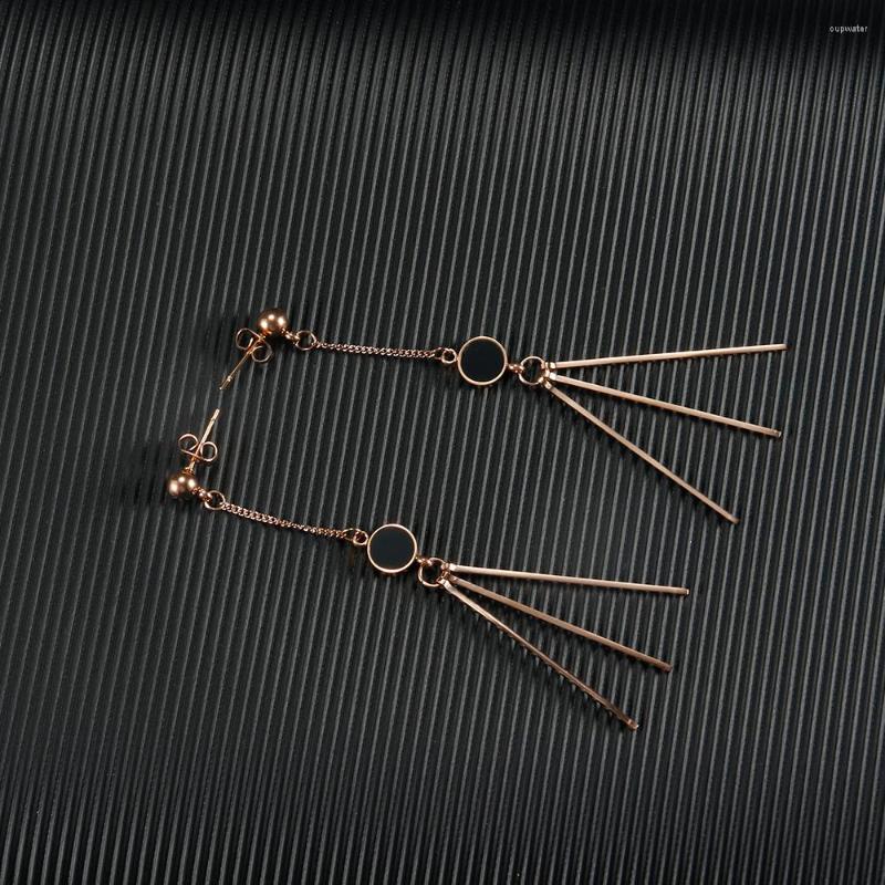 Dangle Earrings 2022 Long Rose Gold Color For Women Stainless Steel Wedding Drop Earing Fashion Jewelry Gifts
Dangle Earrings 2022 Long Rose Gold Color For Women Stainless Steel Wedding Drop Earing Fashion Jewelry Gifts