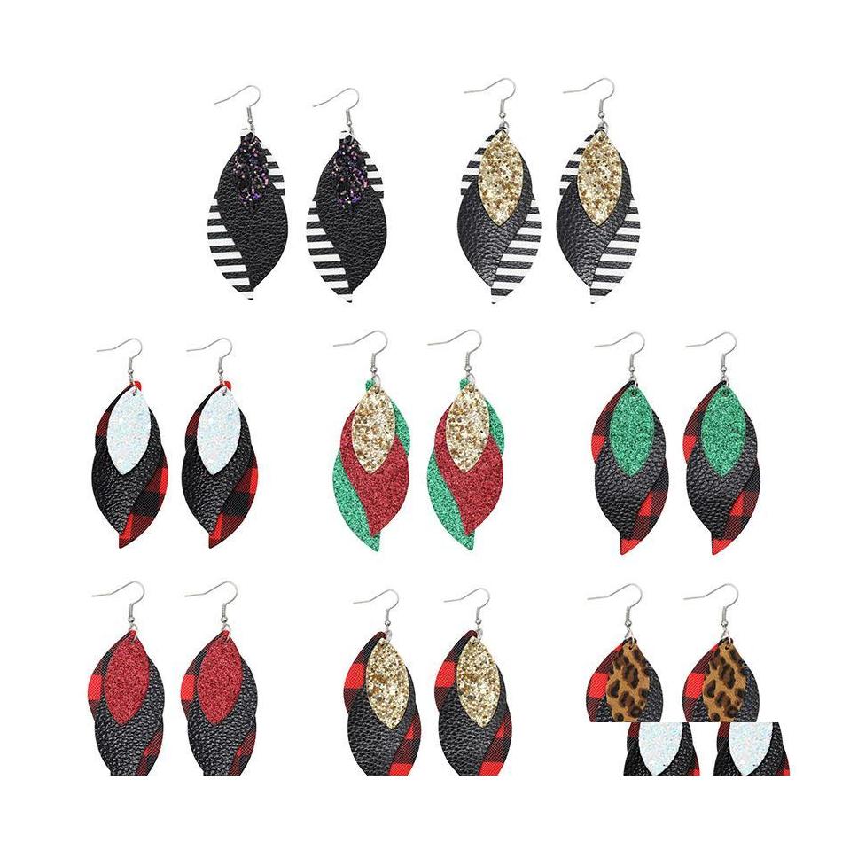 Dangle Chandelier Trendy Mtilayer Leaf Pu Leather Earrings Leopard Printing Sequins Earring Dangle Ear Hook Leaves Eardrop Women J Dhomr
Dangle Chandelier Trendy Mtilayer Leaf Pu Leather Earrings Leopard Printing Sequins Earring Dangle Ear Hook Leaves Eardrop Women J Dhomr
