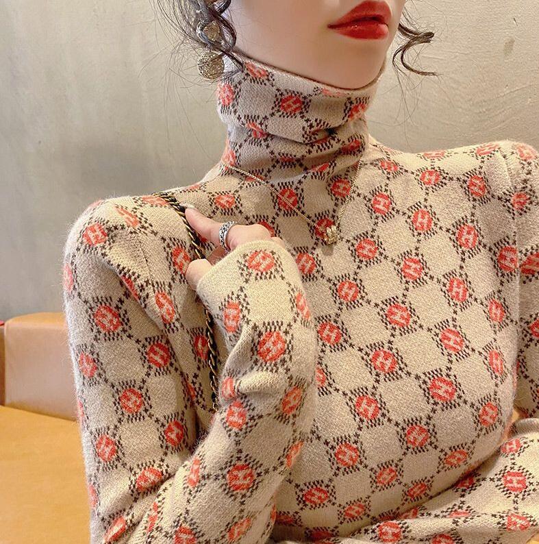 Women's Sweaters Autumn Winter Female Commute TurtleneckPolka Dot Pullovers New Fashion All-match Long Sleeve Slim Warm T-shirt Women's Clothing
Women's Sweaters Autumn Winter Female Commute TurtleneckPolka Dot Pullovers New Fashion All-match Long Sleeve Slim Warm T-shirt Women's Clothing
