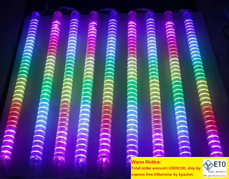 LED Neon ba Sign LED Digital TubeLED DMX tube color change waterproof outside colorful tubes building decorating tube light sportligh