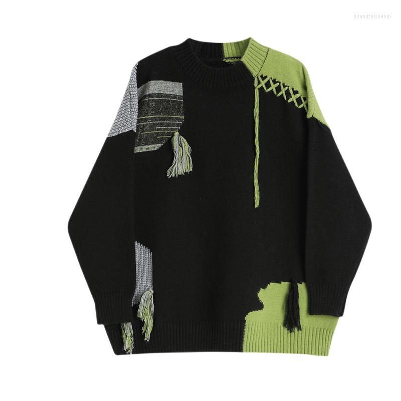 Women's Sweaters Women's Sweater Long Sleeves 2022 Autumn Winter Korean Style Loose Pullover Color-block Clothing Fringed Top Y2k, Black
Women's Sweaters Women's Sweater Long Sleeves 2022 Autumn Winter Korean Style Loose Pullover Color-block Clothing Fringed Top Y2k, Black