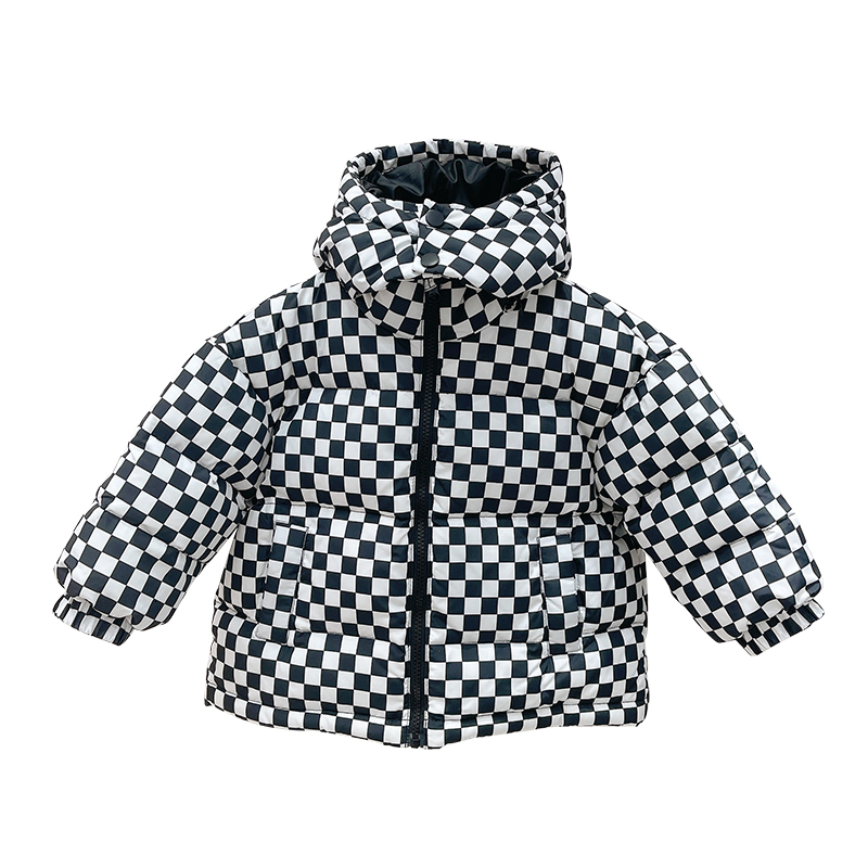 Down Coat Winter Boys and Girls Plaid Characteristic Style Warm Jacket 1 6 Years Old Children s 221130, Black
Down Coat Winter Boys and Girls Plaid Characteristic Style Warm Jacket 1 6 Years Old Children s 221130, Black