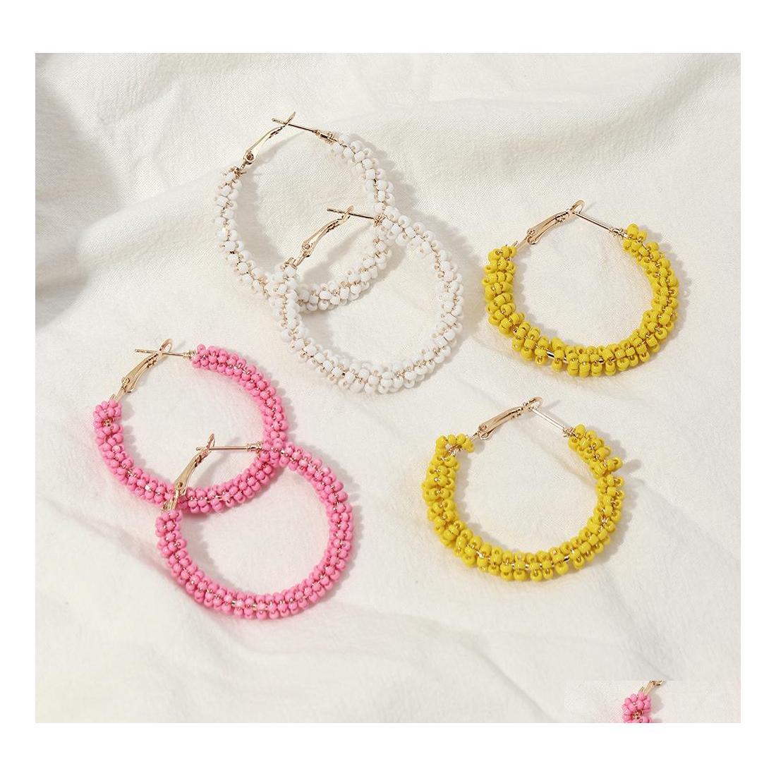 Hoop Huggie Fashion Jewelry Beaded C Shape Earrings Ethnic Wind Beads Hoop Circle Drop Delivery Dhv1T
Hoop Huggie Fashion Jewelry Beaded C Shape Earrings Ethnic Wind Beads Hoop Circle Drop Delivery Dhv1T