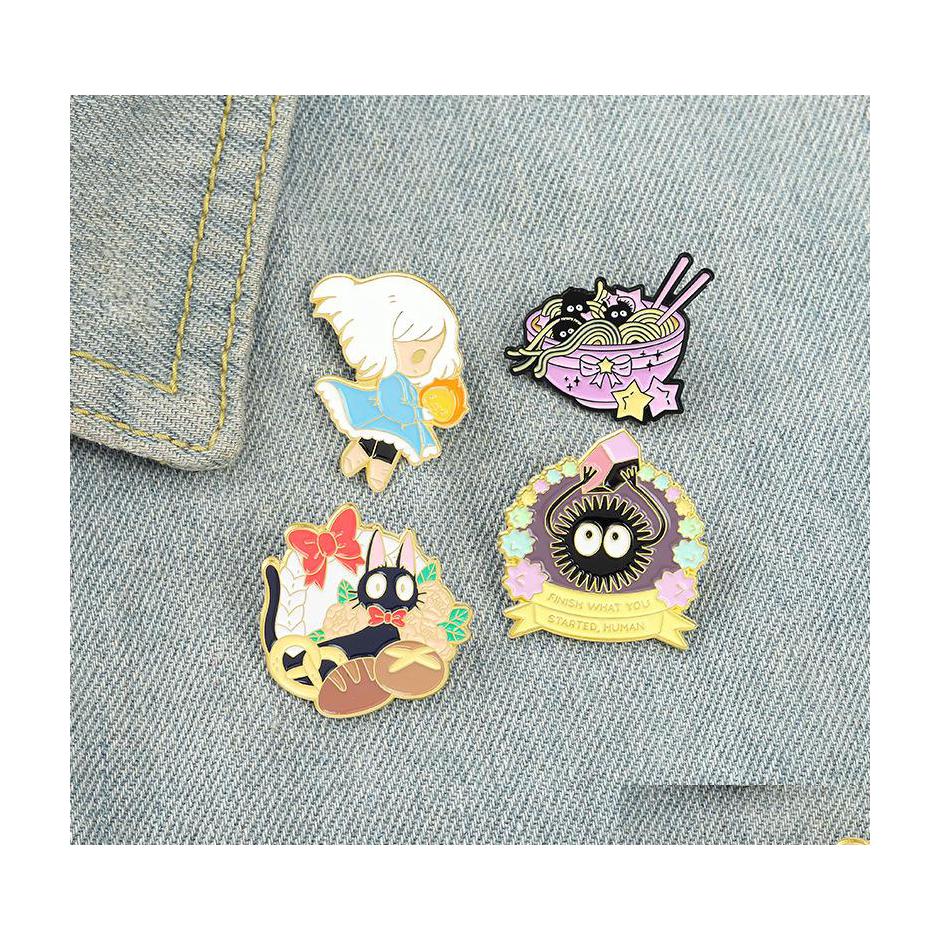 Pins Brooches Japanese Manga S Cute Enamel Pins Badge Brooch Backpacks Bag Collar Lapel Decoration Jewelry Gifts For Friends 4 Color Dhjva
Pins Brooches Japanese Manga S Cute Enamel Pins Badge Brooch Backpacks Bag Collar Lapel Decoration Jewelry Gifts For Friends 4 Color Dhjva