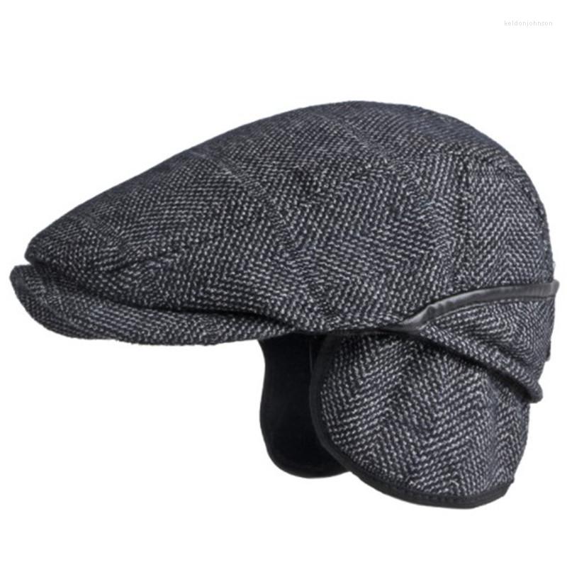 Berets 2022 Winter Men's Retro Warm Earmuffs Hats British Fashion Vintage Casual Sports Caps Snapback Cap Male Bone Dad, Color-2
Berets 2022 Winter Men's Retro Warm Earmuffs Hats British Fashion Vintage Casual Sports Caps Snapback Cap Male Bone Dad, Color-2