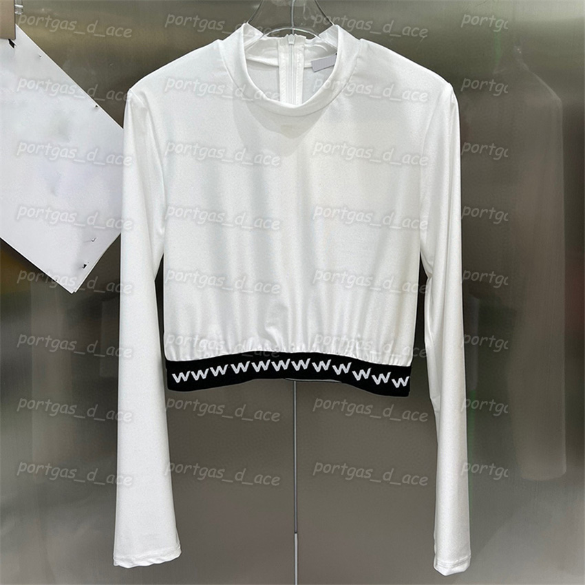 Cropped Women T Shirt Webbing Letter Design Tops Long Sleeve Back Zip T Shirts, Black with label *
Cropped Women T Shirt Webbing Letter Design Tops Long Sleeve Back Zip T Shirts, Black with label *