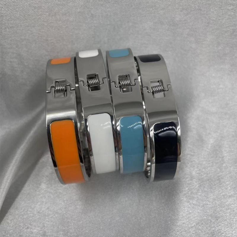 Bangle Stainless Steel Men Jewelry Luxury Designs Multi Color Enamel Bracelets For Women Bangles Wholesale Bulk Personalized Gift Ideas
Bangle Stainless Steel Men Jewelry Luxury Designs Multi Color Enamel Bracelets For Women Bangles Wholesale Bulk Personalized Gift Ideas