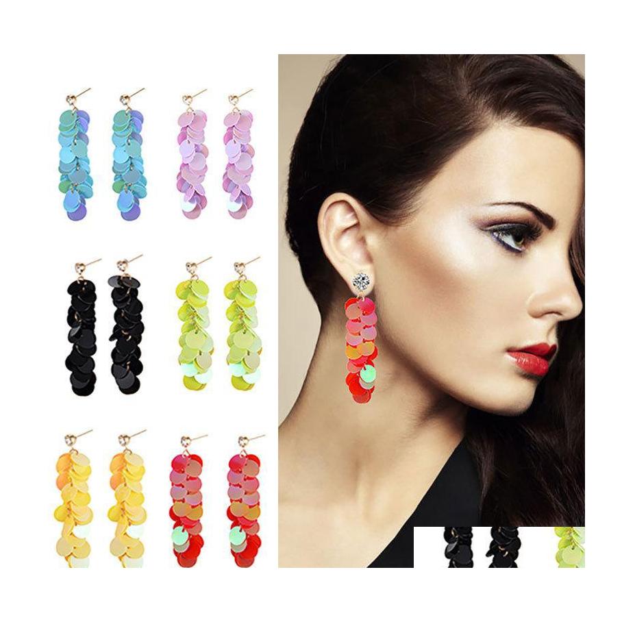 Dangle Chandelier Bohemian Round Sequin Mtilayer Long Dangle Earrings For Women Statement Jewelry Crystal Plastic Drop Earring Col Dhjlx
Dangle Chandelier Bohemian Round Sequin Mtilayer Long Dangle Earrings For Women Statement Jewelry Crystal Plastic Drop Earring Col Dhjlx