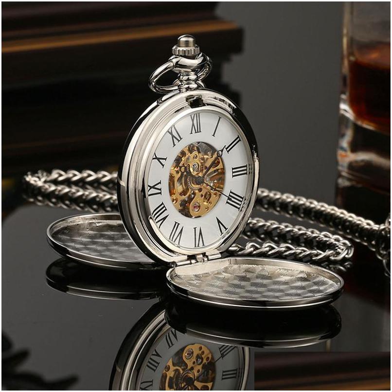 Pocket Watches Pocket Watches Hand Wind Mechanical Men Watch Skeleton Dial Steampunk Necklace Pendant Vintage Dress Fob For Ing Gift Dhkhx, Bsy-m-p03-black
Pocket Watches Pocket Watches Hand Wind Mechanical Men Watch Skeleton Dial Steampunk Necklace Pendant Vintage Dress Fob For Ing Gift Dhkhx, Bsy-m-p03-black