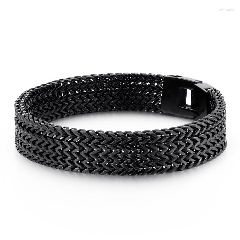 Charm Bracelets Fashion Men Curb Chain Silver Color Gold Retro Black Stainless Steel Four Layer Keel Square Scale Jewelry
Charm Bracelets Fashion Men Curb Chain Silver Color Gold Retro Black Stainless Steel Four Layer Keel Square Scale Jewelry