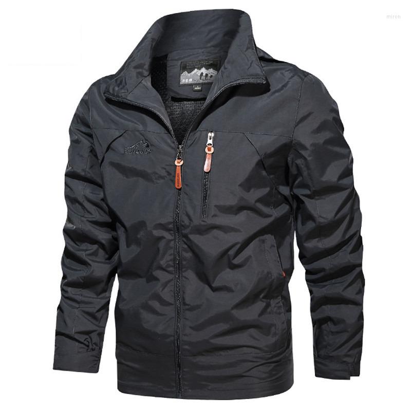 Men's Jackets Military Cargo Men Multi Zipper Windproof Coats Rainproof Outdoor Leisure Men's Windbreak Coat, Black
Men's Jackets Military Cargo Men Multi Zipper Windproof Coats Rainproof Outdoor Leisure Men's Windbreak Coat, Black