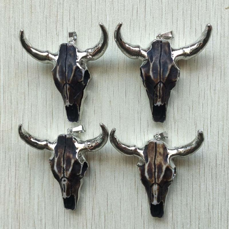 Pendant Necklaces Fashion Coffee Natural Stone Powder Bull Head Shape Pendants For Diy Jewelry Making 4pcs/lot Wholesale
Pendant Necklaces Fashion Coffee Natural Stone Powder Bull Head Shape Pendants For Diy Jewelry Making 4pcs/lot Wholesale