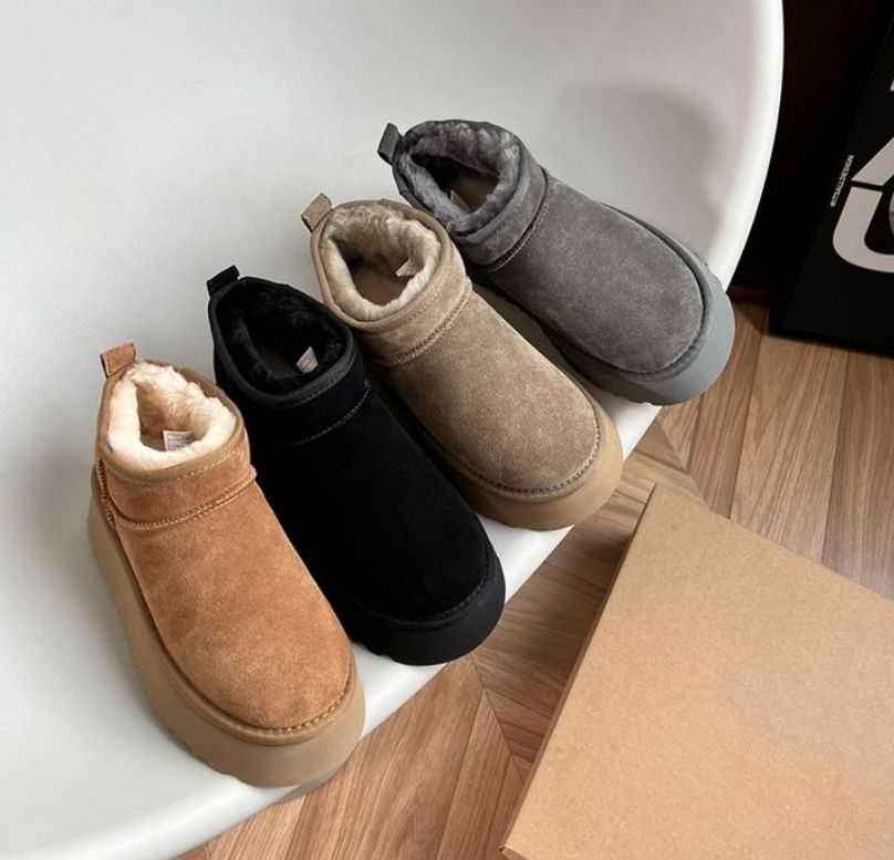 2023 New Arrival Winter Ultra Mini Platform Boot Designer Ankle Snow Fur Boot Brown Australia Warm Booties For Woman Real Leather EU35-43, Cowhide
2023 New Arrival Winter Ultra Mini Platform Boot Designer Ankle Snow Fur Boot Brown Australia Warm Booties For Woman Real Leather EU35-43, Cowhide