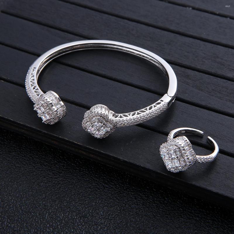 Necklace Earrings Set Fashion Trendy Geometric Design Bangle Ring Sets For Women Bridal Wedding Party Jewelry Gifts Open Size N-1871, Picture shown
Necklace Earrings Set Fashion Trendy Geometric Design Bangle Ring Sets For Women Bridal Wedding Party Jewelry Gifts Open Size N-1871, Picture shown
