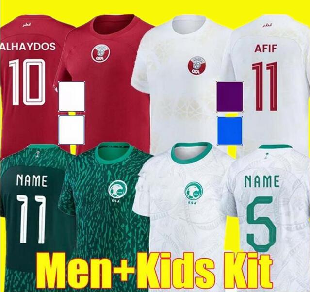 2022 Qatar Saudi Arabia soccer jersey world cup 22/23 national team Najei Salem Al Dawsari Abudullah ALHAYDOS AFIF ALI HATEM HAYDOS BOUDIAF men kids kit football shirt, Qatar home
2022 Qatar Saudi Arabia soccer jersey world cup 22/23 national team Najei Salem Al Dawsari Abudullah ALHAYDOS AFIF ALI HATEM HAYDOS BOUDIAF men kids kit football shirt, Qatar home