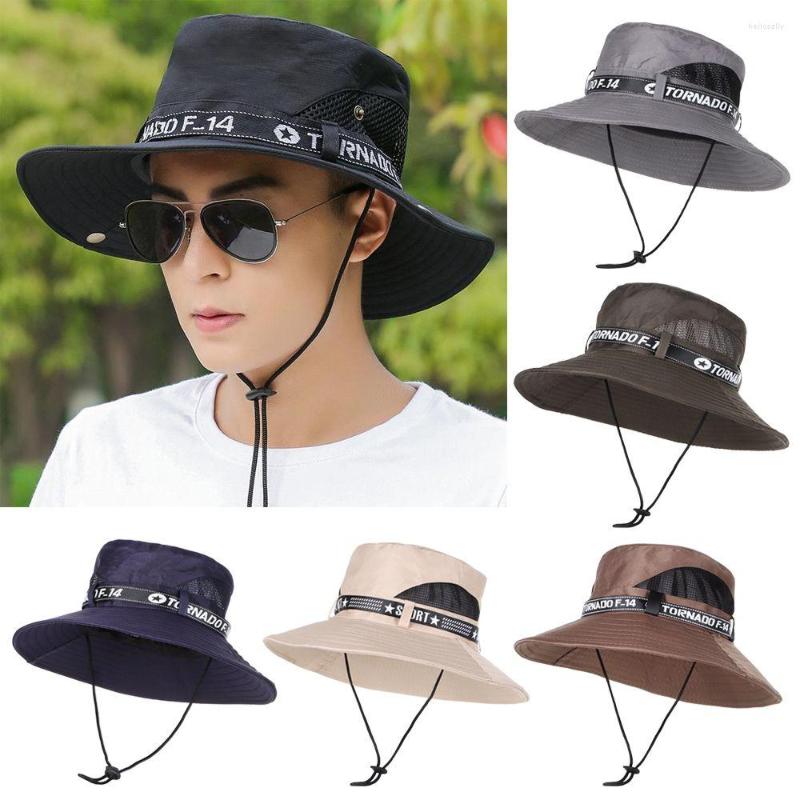 Berets Summer Men Bucket Hat Outdoor Beach Fishing Wide Brim UV Protection Cap Hiking Sombrero Camping Gorro Sun, Black
Berets Summer Men Bucket Hat Outdoor Beach Fishing Wide Brim UV Protection Cap Hiking Sombrero Camping Gorro Sun, Black