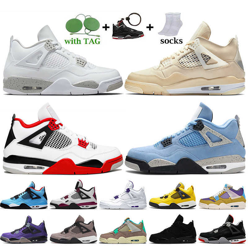 Wholesale 2021 Jumpman 4 Mens Basketball Shoes 4s Womens Sneakers White Off Sail Fire Red University Blue Lightnights Desert Moss Taupe Haze, C33 black cat 2020 36-47
Wholesale 2021 Jumpman 4 Mens Basketball Shoes 4s Womens Sneakers White Off Sail Fire Red University Blue Lightnights Desert Moss Taupe Haze, C33 black cat 2020 36-47