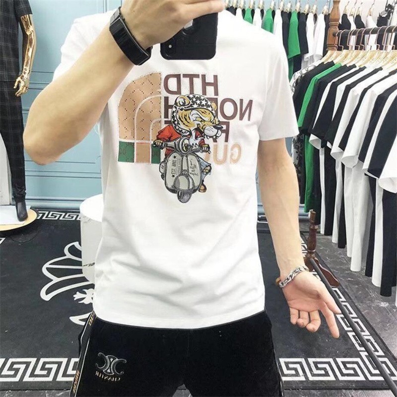 Fashion Mens Designer T Shirt Highs Quality Womens Letter Print Short Sleeve Round Neck Cotton Tees Polo Size S-5XL, Black
Fashion Mens Designer T Shirt Highs Quality Womens Letter Print Short Sleeve Round Neck Cotton Tees Polo Size S-5XL, Black