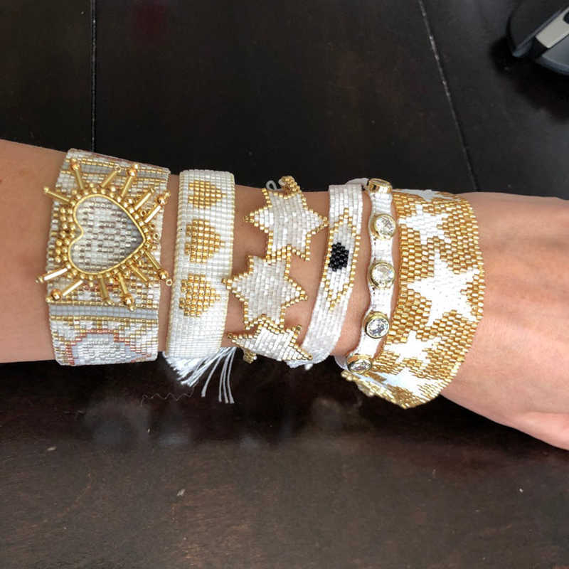 Bracelet Chain Bohemian 3d Heart Miyuki s for Women Luxury Handmade Woven Charm Jewelry Tassel Pulseras Bijoux 2021 Gift
Bracelet Chain Bohemian 3d Heart Miyuki s for Women Luxury Handmade Woven Charm Jewelry Tassel Pulseras Bijoux 2021 Gift