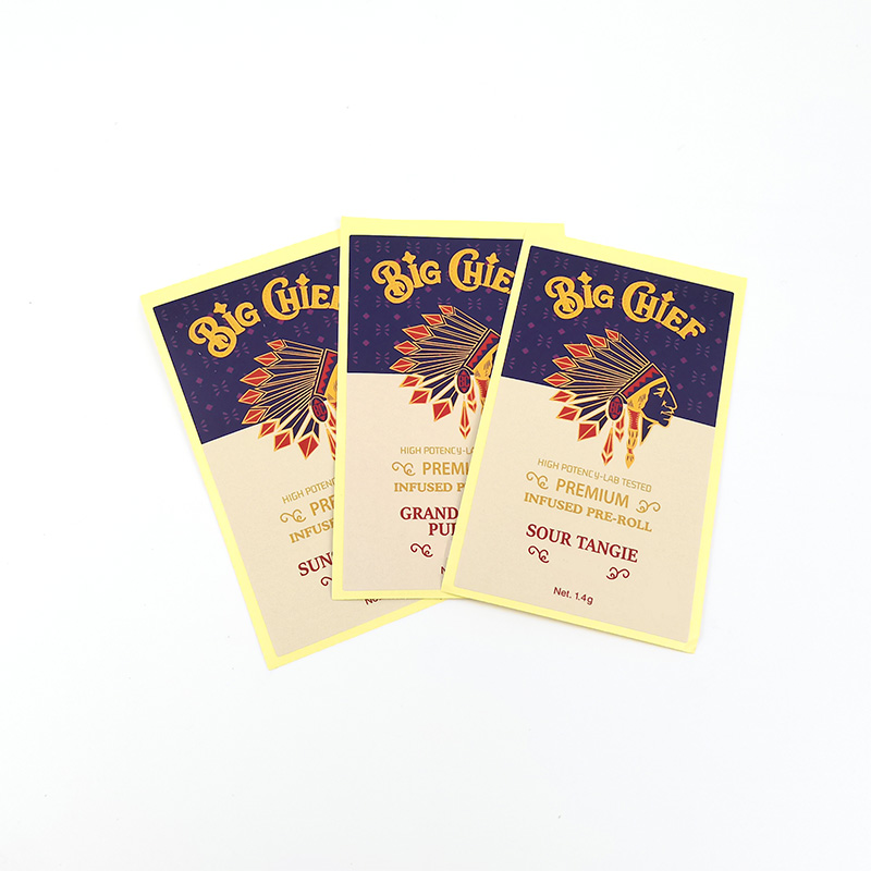 Big Chief packaging paper Glass Plastic pre roll stickers preroll package label 3 options infused pre-roll sticker sour tangie
Big Chief packaging paper Glass Plastic pre roll stickers preroll package label 3 options infused pre-roll sticker sour tangie