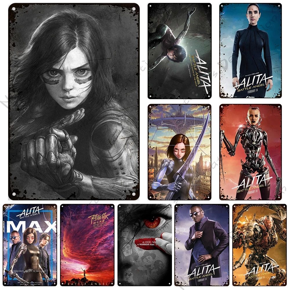 Alita Battle Angel Movie Metal Painting Rusty Cafe Home Bar Pub Wall Tin Sign Metal Signs Decorative Plate Plaque Man Cave 20cmx30cm Woo
Alita Battle Angel Movie Metal Painting Rusty Cafe Home Bar Pub Wall Tin Sign Metal Signs Decorative Plate Plaque Man Cave 20cmx30cm Woo