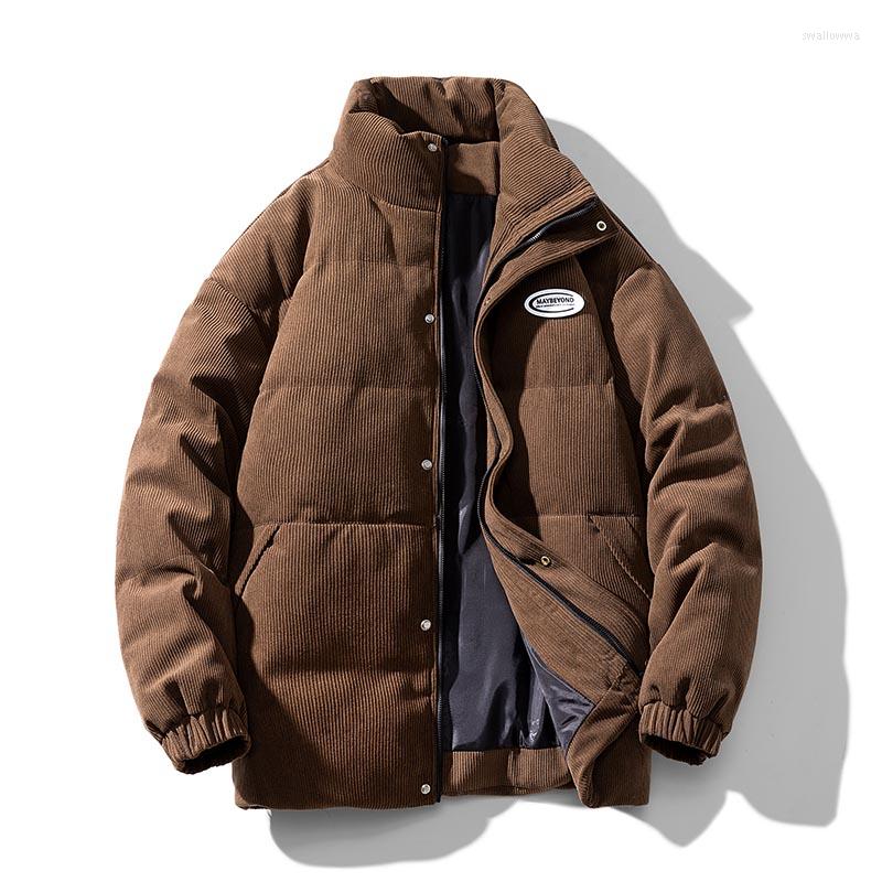 Men's Down Winter Warm Parkas Men Oversize Bubble Jacket Solid Coat For The Various Color Streetwear Retro Corduroy Puffer, Black
Men's Down Winter Warm Parkas Men Oversize Bubble Jacket Solid Coat For The Various Color Streetwear Retro Corduroy Puffer, Black