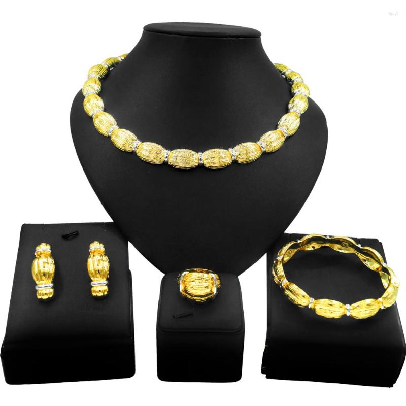 Necklace Earrings Set Yulaili Dubai Ladies Luxury Gold Jewelry Beads Custom Factory Outlet Ring Jewel, Picture shown
Necklace Earrings Set Yulaili Dubai Ladies Luxury Gold Jewelry Beads Custom Factory Outlet Ring Jewel, Picture shown