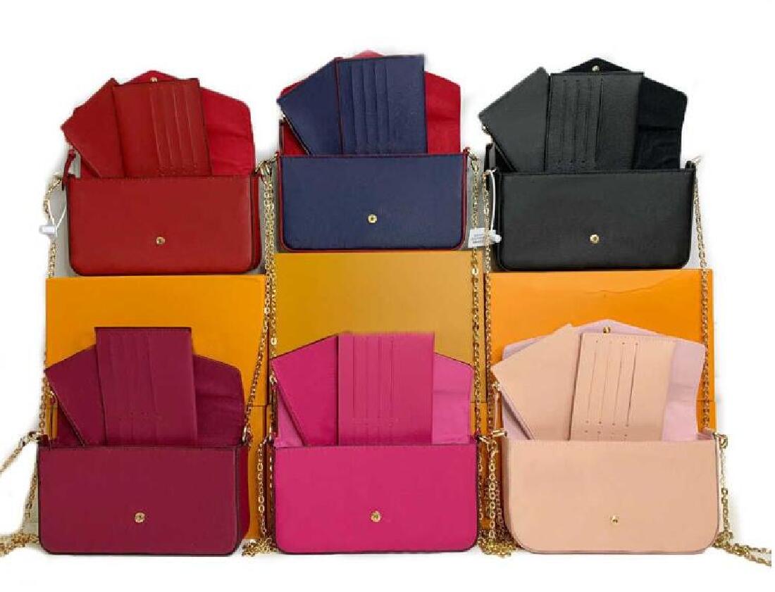 5A Genuine Leather Designers Women Handbags Shoulder Bags Luxurys Lady Crossbody Classic Flowers Leather Messenger Purses Chains come with box dustbag, Brown flower / black
5A Genuine Leather Designers Women Handbags Shoulder Bags Luxurys Lady Crossbody Classic Flowers Leather Messenger Purses Chains come with box dustbag, Brown flower / black