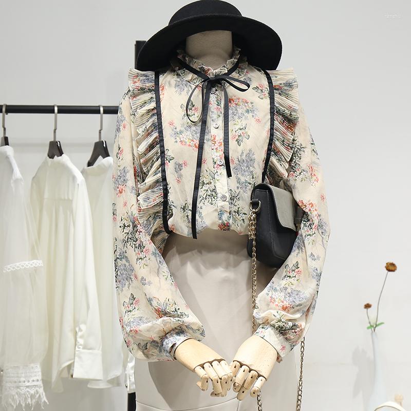 Women' Blouses Floral Chiffon Women Shirts 2022 Summer Bow Neck Lantern Sleeved Office Lady Elegant Outwear Tops, See chart
Women' Blouses Floral Chiffon Women Shirts 2022 Summer Bow Neck Lantern Sleeved Office Lady Elegant Outwear Tops, See chart