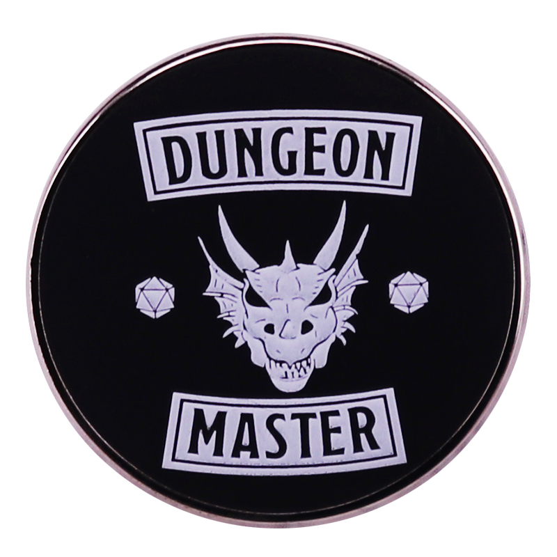 DnnnD Dragon Dunngeon Master Enamel Pin Game Badge Backpack Decoration Jewelry, As picture
DnnnD Dragon Dunngeon Master Enamel Pin Game Badge Backpack Decoration Jewelry, As picture