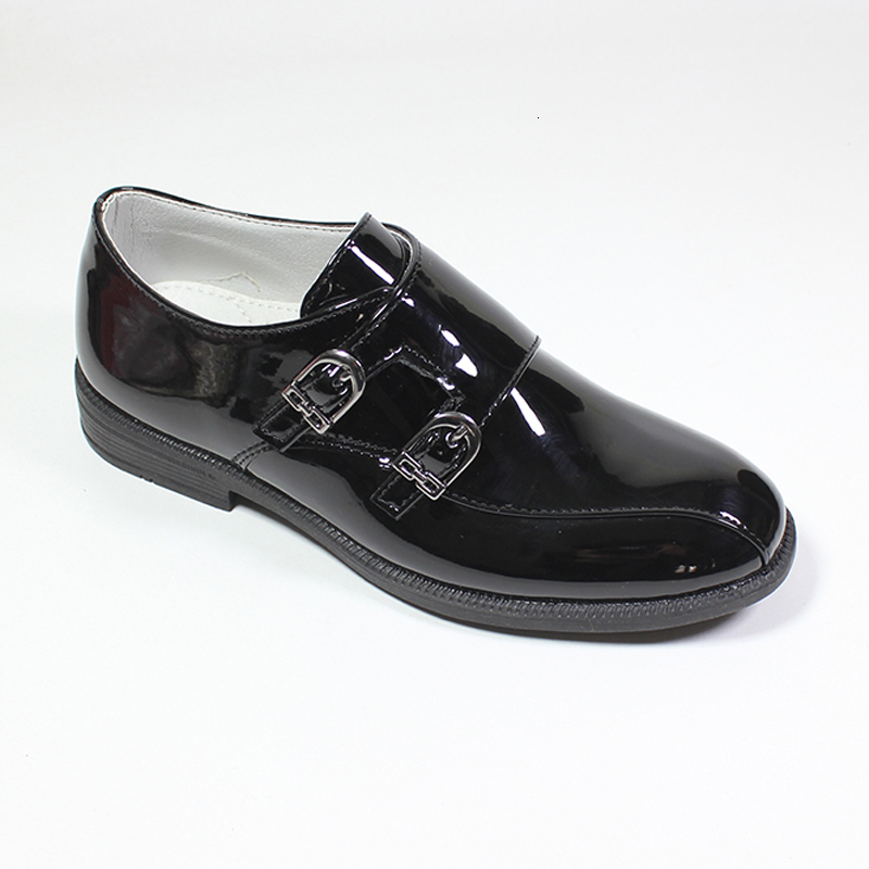 Sneakers Boys Leather Shoes Comfortable Monk Strap For Kids Hook and Loop Party Dress Weddings Dance Children's Loafers 221130, Black
Sneakers Boys Leather Shoes Comfortable Monk Strap For Kids Hook and Loop Party Dress Weddings Dance Children's Loafers 221130, Black