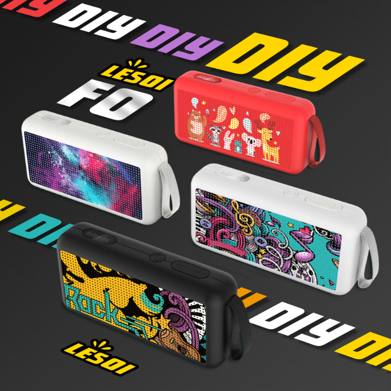 YEZHOU Spot portable usb Bluetooth Speaker Portable Lanyard F0 Creative Graffiti Painted Mini Card FM Wireless Stereo
YEZHOU Spot portable usb Bluetooth Speaker Portable Lanyard F0 Creative Graffiti Painted Mini Card FM Wireless Stereo