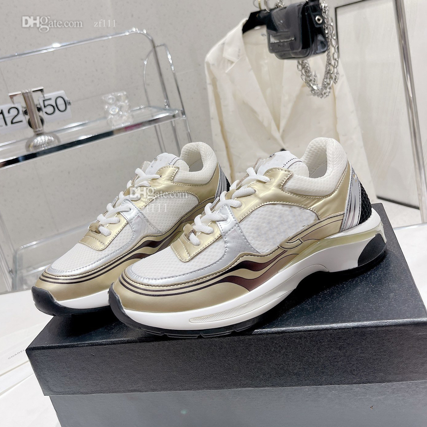 Outdoor Cycling Shoes Fashion Luxury Designer Sneakers Women Channel Sports Casual Trainer Woman cc hdg, With logo
Outdoor Cycling Shoes Fashion Luxury Designer Sneakers Women Channel Sports Casual Trainer Woman cc hdg, With logo