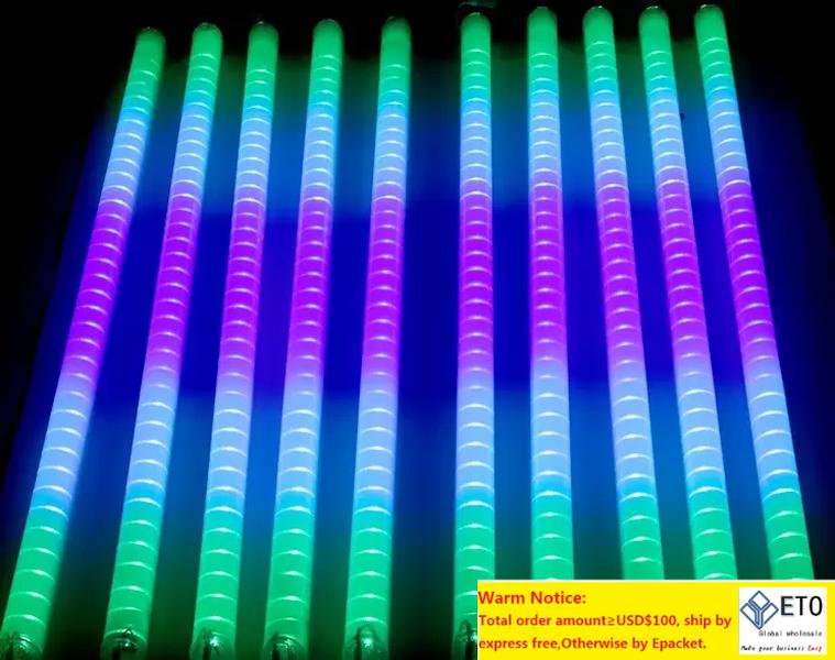 LED Neon ba Sign LED Digital TubeLED DMX tube color change waterproof outside colorful tubes building decorating tube light sportligh