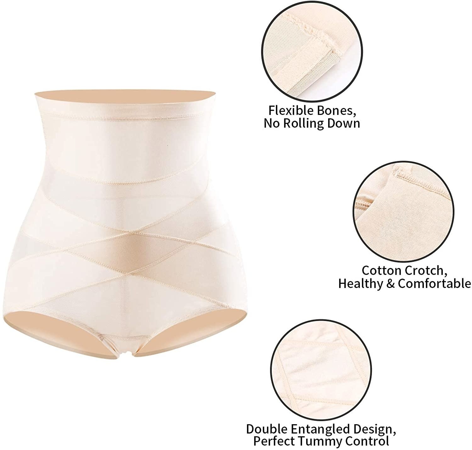 Women's Shapers Shapewear for Women Tummy Control - Body Shaper Slimming Spanks 221201