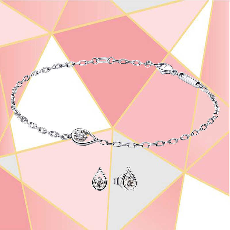 Bracelet Chain 2023 100% High Quality S925 Sterling Silver Real Sparkling Teardrop Stud Earrings Fashion Simple Luxury Gift
Bracelet Chain 2023 100% High Quality S925 Sterling Silver Real Sparkling Teardrop Stud Earrings Fashion Simple Luxury Gift
