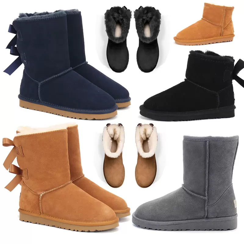 Snow Boots Australian Boot Designer Shoes Female Booties Fashion Womens Winter Luxury Australia Classic Bow Red Khaki Chestnut Light Gre PpT, Wg01 bow khaki
Snow Boots Australian Boot Designer Shoes Female Booties Fashion Womens Winter Luxury Australia Classic Bow Red Khaki Chestnut Light Gre PpT, Wg01 bow khaki