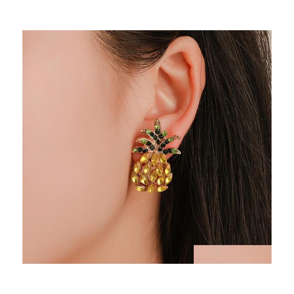 Stud Fashion Jewelry Womens Rhinstone Pineapple Stud Earrings Lady Cute Earring Drop Delivery Dhkoc
Stud Fashion Jewelry Womens Rhinstone Pineapple Stud Earrings Lady Cute Earring Drop Delivery Dhkoc