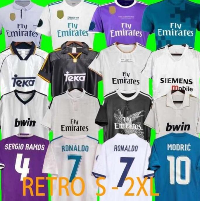 Real Madrids Retro Soccer Jersey Football GUTI Ramos SEEDORF CARLOS RONALDO 11 13 14 15 16 ZIDANE Beckham RAUL Vintage 94 95 96 97 98 99 00 02 03 04 05 06 07 FIGO kits, 13/14 home ucl finals
Real Madrids Retro Soccer Jersey Football GUTI Ramos SEEDORF CARLOS RONALDO 11 13 14 15 16 ZIDANE Beckham RAUL Vintage 94 95 96 97 98 99 00 02 03 04 05 06 07 FIGO kits, 13/14 home ucl finals